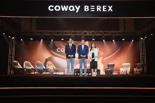 COWAY BEREX系列按摩产品     提升居家放松空间及生活品位