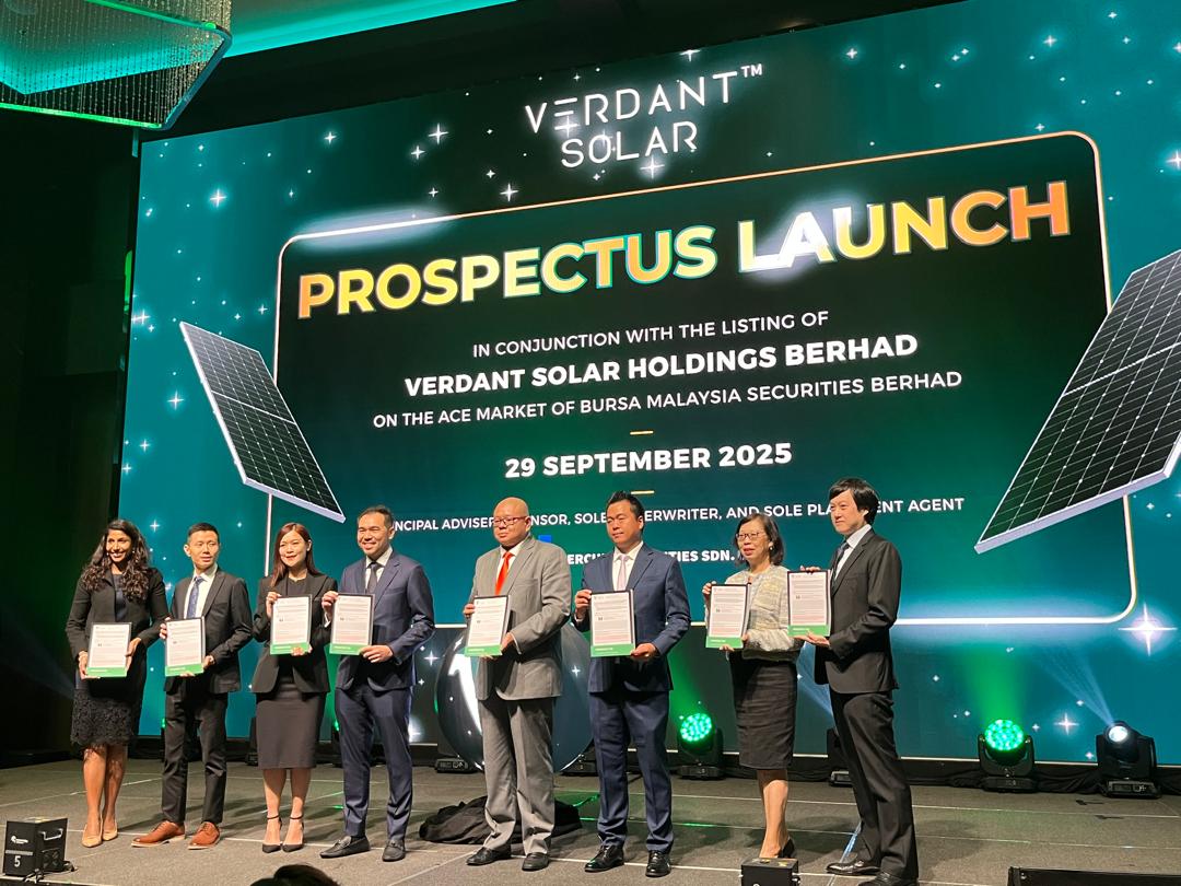 Verdant Solar控股首次公开募股（IPO） 每股发售价31仙