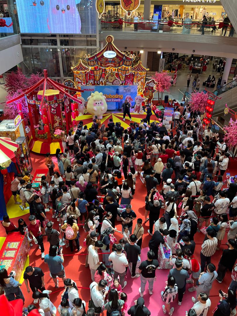 MILOLO荣登大马纪录大全 创下最多人参与盲盒开箱活动纪录